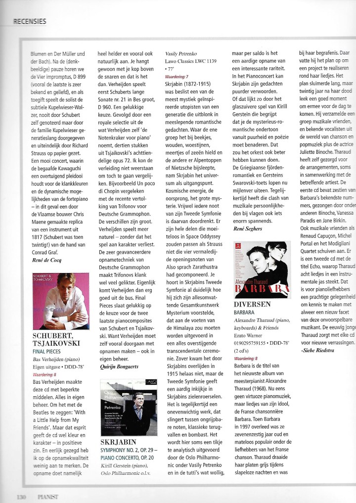 recensie final pieces